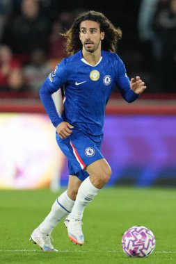 Chelsea 'den Marc Cucurella Premier Lig karşılaşmasında Brentford Chelsea' ye karşı Gtech Community Stadyumu, Londra, Birleşik Krallık, 13 Eylül 2025
