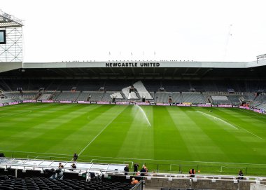 Premier Lig maçı sırasında St James 'Park' ın genel bir görüntüsü. Newcastle United, Wolverhampton Wanderers 'a karşı. St. James' s Park, Newcastle, İngiltere, 13 Eylül 2025