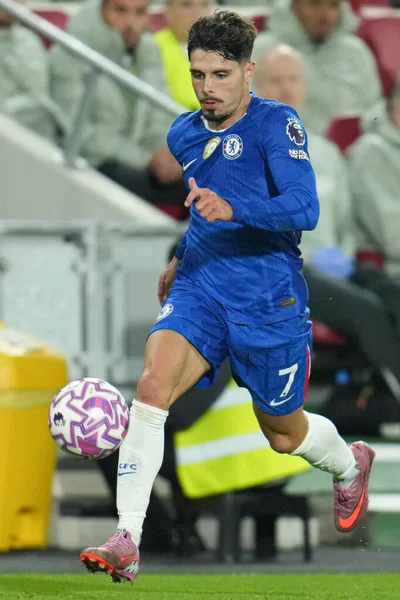 Chelsea 'den Pedro Neto Premier League karşılaşmasında Brentford Chelsea' ye karşı Gtech Community Stadyumu 'nda, 13 Eylül 2025 