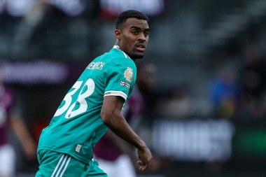 Liverpool 'dan Ryan Gravenberch Premier Lig maçı sırasında Burnley, Liverpool' a karşı Turf Moor, Burnley, İngiltere, 14 Eylül 2025