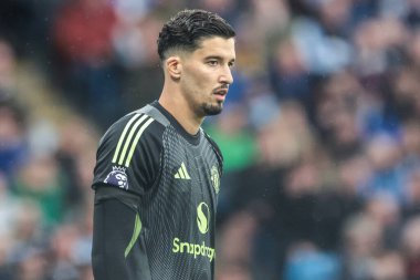 Manchester United Premier Lig karşılaşmasında Manchester City ile Manchester United arasında Etihad Stadyumu, Manchester, İngiltere, 14 Eylül 2025 