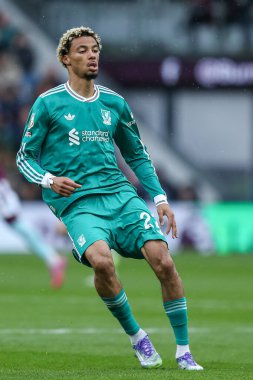 Liverpool 'dan Hugo Ekitike Premier Lig karşılaşmasında Burnley, Liverpool' a karşı Turf Moor, Burnley, İngiltere, 14 Eylül 2025 
