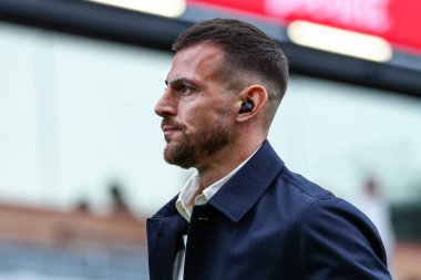 Burnley 'den Martin Dubravka, Burnley' nin Liverpool 'a karşı oynadığı 14 Eylül 2025 tarihli Premier Lig maçı öncesinde stadyuma geldi.