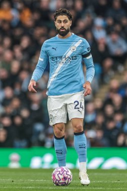 Manchester City 'nin Manchester United' a karşı 14 Eylül 2025 'te Etihad Stadyumu' nda oynadığı Premier League maçında Manchester City 'den Josko Gvardiol