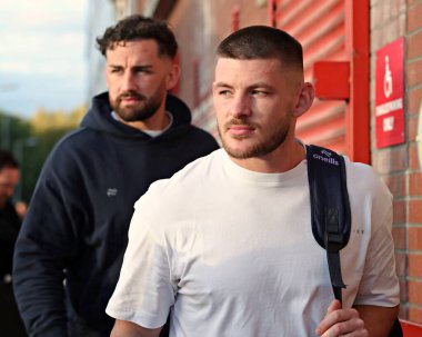 Danny Walker of Warrington Wolves arrives befire the Betfred Super League round 27 match Hull KR vs Warrington Wolves at Sewell Group Craven Park, Kingston upon Hull, United Kingdom, 18th September 2025
