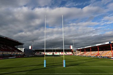 A general view of Sewell Group Craven Park before the Betfred Super League round 27 match Hull KR vs Warrington Wolves at Sewell Group Craven Park, Kingston upon Hull, United Kingdom, 18th September 2025 