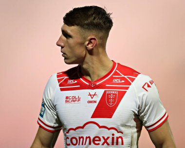 Noah Booth of Hull KR during the Betfred Super League round 27 match Hull KR vs Warrington Wolves at Sewell Group Craven Park, Kingston upon Hull, United Kingdom, 18th September 2025