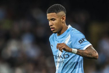 Manchester City 'den Savinho UEFA Şampiyonlar Ligi' nde 25 / 26 Faz MD1 Manchester City, Napoli Ligi 'ne karşı Manchester City Stadyumu, 18 Eylül 2025 