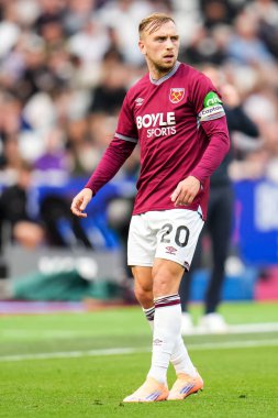 West Ham United Premier Lig karşılaşmasında Jarrod Bowen Londra Stadyumu 'nda West Ham United' a karşı Crystal Palace, 20 Eylül 2025