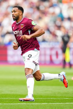 Premier Lig maçı sırasında West Ham United 'tan Callum Wilson Londra Stadyumu' nda Crystal Palace 'a karşı 20 Eylül 2025 