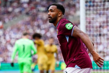 Premier Lig maçı sırasında West Ham United 'tan Callum Wilson Londra Stadyumu' nda Crystal Palace 'a karşı 20 Eylül 2025