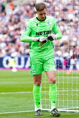 Crystal Palace 'dan Dean Henderson Premier League maçı sırasında West Ham United, Crystal Palace' a karşı Londra Stadyumu, Londra, 20 Eylül 2025 