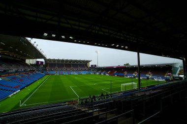 20 Eylül 2025 'te Burnley, Burnley, Burnley' de oynanan Premier Lig karşılaşması öncesinde Çim Mağribi 'nin genel görünümü.