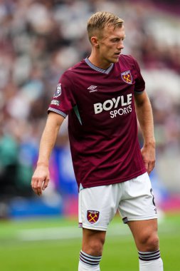 West Ham United Premier Lig karşılaşmasında James Ward-Prowse Londra Stadyumu 'nda West Ham United' a karşı Crystal Palace, 20 Eylül 2025 