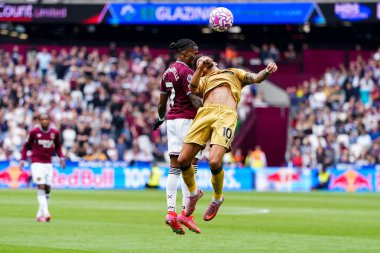 Premier Lig maçı sırasında West Ham United, Londra Stadyumu 'nda Crystal Palace' a karşı 20 Eylül 2025 