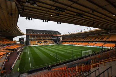 20 Eylül 2025 'te Molineux, Wolverhampton, İngiltere' de oynanan Premier League karşılaşması öncesinde Molineux-Leeds United maçının genel görünümü