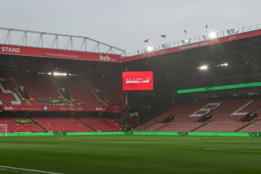 20 Eylül 2025 'te Bramall Lane, Sheffield, İngiltere' de Sheffield United 'a karşı Charlton Athletic' in oynadığı Gökyüzü İddia Şampiyonası karşılaşması öncesinde Bramall Lane 'e genel bir bakış. 