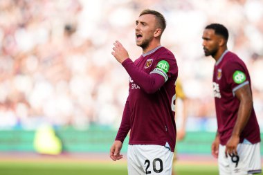 West Ham United Premier Lig karşılaşmasında Jarrod Bowen Londra Stadyumu 'nda West Ham United' a karşı Crystal Palace, 20 Eylül 2025 