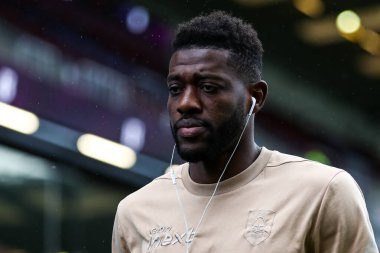 Nottingham Ormanı 'ndan İbrahim Sangare, Premier League karşılaşması öncesinde Burnley' e karşı Nottingham Ormanı Turf Moor, Burnley, İngiltere 'de 20 Eylül 2025' de stadyuma geldi.