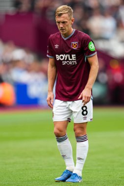 West Ham United Premier Lig karşılaşmasında James Ward-Prowse Londra Stadyumu 'nda West Ham United' a karşı Crystal Palace, 20 Eylül 2025 
