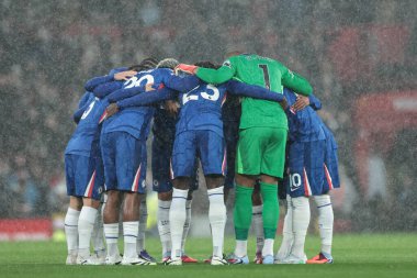 Chelsea Grubu, Manchester United 'ın Chelsea' ye karşı 20 Eylül 2025 'te Old Trafford, Manchester' da oynadığı Premier League maçında bir araya geldi.