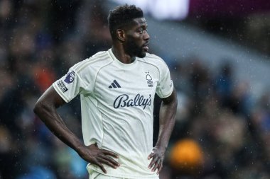 Nottingham Ormanı 'ndan İbrahim Sangare Premier Lig maçı sırasında Burnley, Burnley Ormanı' na karşı Turf Moor, Burnley, İngiltere, 20 Eylül 2025