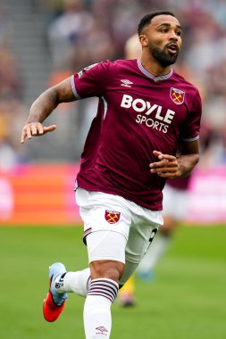 Premier Lig maçı sırasında West Ham United 'tan Callum Wilson Londra Stadyumu' nda Crystal Palace 'a karşı 20 Eylül 2025 