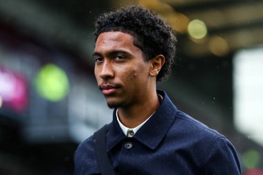 Burnley 'den Bashir Humphreys, Premier League maçı öncesinde Burnley' e karşı Nottingham Ormanı 'nda 20 Eylül 2025' te Burnley, İngiltere 'nin Turf Moor kentinde stadyuma geldi. 