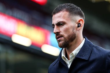 Burnley 'den Martin Dubravka, Premier Lig karşılaşması öncesinde Burnley ile Nottingham Ormanı arasında 20 Eylül 2025' te Burnley, İngiltere 'deki Turf Moor' da stadyuma geldi.