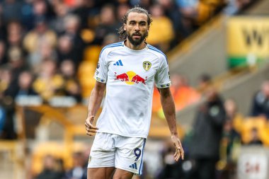 Leeds United takımından Dominic Calvert-Lewin Premier League maçında Wolverhampton Wanderers, Leeds United 'a karşı Molineux, Wolverhampton, İngiltere, 20 Eylül 2025