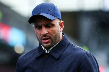 Burnley 'den Kyle Walker Premier Lig karşılaşması öncesinde stadyuma geldi Burnley - Nottingham Forest maçı Turf Moor, Burnley, İngiltere, 20 Eylül 2025