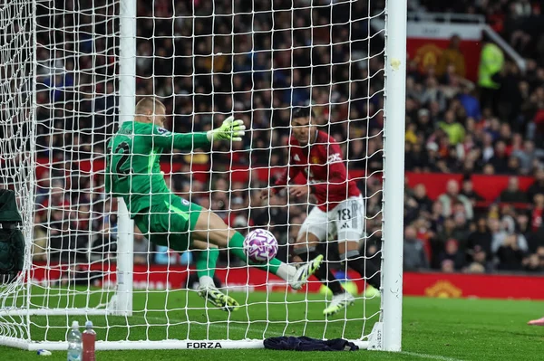 Manchester United takımının Casemiro 'su Premier League maçında Manchester United' ın Chelsea 'ye karşı 20 Eylül 2025 tarihinde Old Trafford, Manchester, İngiltere' de yaptığı maçta 2-0 berabere kaldı.