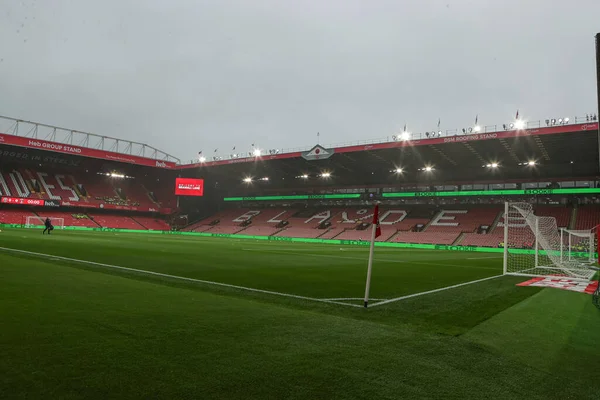 20 Eylül 2025 'te Bramall Lane, Sheffield, İngiltere' de Sheffield United 'a karşı Charlton Athletic' in oynadığı Gökyüzü İddia Şampiyonası karşılaşması öncesinde Bramall Lane 'e genel bir bakış. 