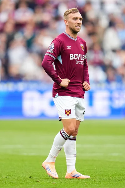 West Ham United Premier Lig karşılaşmasında Jarrod Bowen Londra Stadyumu 'nda West Ham United' a karşı Crystal Palace, 20 Eylül 2025 