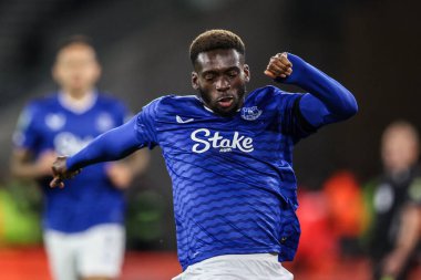 Everton 'dan Tim Iroegbunam Carabao Kupası 3. raundunda Wolverhampton Wanderers Everton' a karşı Molineux, Wolverhampton, İngiltere, 23 Eylül 2025