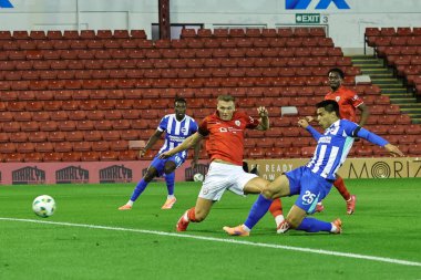 Brighton & Hove Albion takımından Diego Gomez, 23 Eylül 2025 'te Oakwell, Barnsley, Birleşik Krallık' ta oynanan Carabao Kupası 3. Raundda Barnsley ve Hove Albion maçında 0-1 berabere kaldı. 