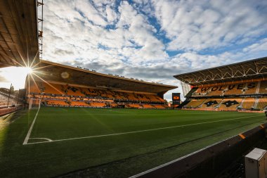 Molineux, 23 Eylül 2025 'te Wolverhampton, Wolverhampton, İngiltere' de oynanan Carabao Kupası 3. tur karşılaşması öncesinde genel görünüm Wolverhampton Wanderers Everton 'a karşı 