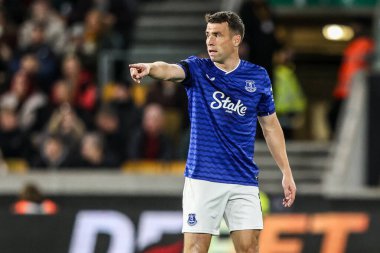 Everton 'dan Seamus Coleman, 23 Eylül 2025 tarihinde Wolverhampton, Wolineux, Wolverhampton, Birleşik Krallık' ta oynanan Carabao Kupası 3.