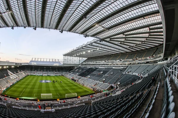 St James Park 'ın genel görünümü, Carabao Kupası 3. raundu öncesinde Newcastle United ile Bradford City arasında 24 Eylül 2025' te St. James 's Park, Newcastle' da oynanan karşılaşma. 