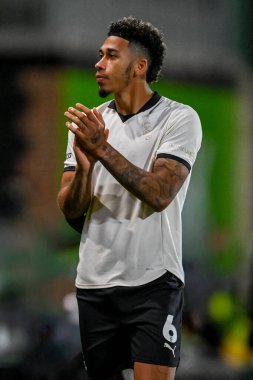 Port Vale 'den Jordan Lawrence-Gabriel, 24 Eylül 2025' te İngiltere 'nin Burslem kentindeki Vale Park' ta oynanan 3. Carabao Kupası karşılaşmasında ev sahiplerini kabul etti.