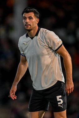 Connor Hall of Port Vale, Carabao Kupası 3. raundunda Vale Park, Burslem, Birleşik Krallık 'ta Port Vale - Arsenal maçında, 24 Eylül 2025
