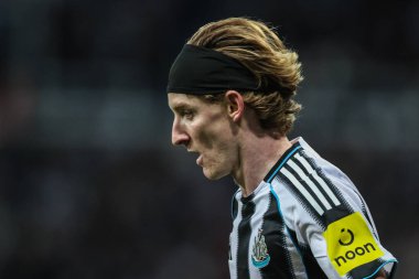 Newcastle 'dan Anthony Gordon Carabao Kupası 3. raundunda St.James' s Park, Newcastle, İngiltere 'de oynanan Newcastle United - Bradford City maçında berabere kaldı. 