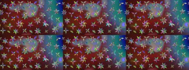 Kahverengi ve mavi lale çiçekli Raster eskiz deseni. Doğal kozmetik ürünleri, parfüm, çiçekçi dükkanı için bahar ihalesi tasarımı. Karşılama ya da düğün geçmişi olarak kullanılabilir. Paket kağıdı için en iyisi..