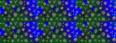 Küçük çaplı çiçeklerdeki basit şirin desenler. Tekstil veya kitap kapakları, imalat, duvar kağıtları, baskı, hediye paketi ve yapıştırma kitabı için çiçek eskizi geçmişi. Raster illüstrasyonu.