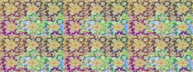 Parlak dantel, stilize çiçekler, şal desenli. Hassas altın deseni açın. Raster. Altın desenli bukleler çiz. Doğu tarzı arabesk. Tarafsız renklerde altın elementlerle çizim deseni.