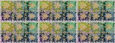 Geleneksel klasik raster altın pürüzsüz desen. Barok tarzında kusursuz bir doğulu süsü. Gri renklerdeki altın elementler.