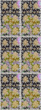 Kusursuz klasik raster altın desenli. Geleneksel oryantasyon süsü. Klasik klasik klasik arka plan. Gri renklerde, altın elementlerle kusursuz desen.