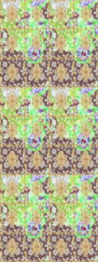 Raster eskiz deseni altın antika ortaçağ dekoratifi yapraklar ve altın desenli süslemeler ile tarafsız renklerde. Kraliyet lüksü, altın barok kumaş rengi..