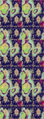 Altın elementlerle mavi renklerde altın desen. Düz elle çizilmiş klasik koleksiyon. Raster Golden eskiz kalıbı. Arkaplan, kumaş, altın duvar kağıdı.