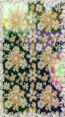 Klasik raster şablonu. Gri, nötr ve altın desenli. Tekrarlayan ögelerle kusursuz soyut arkaplan.